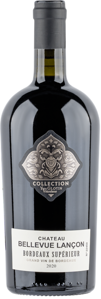 Изображение Вино красное сухое стиль №3 Мальбек купаж Бордо Шато Белльвю Ланкон 2020 Шато Белльвю с/б, 0,75 л