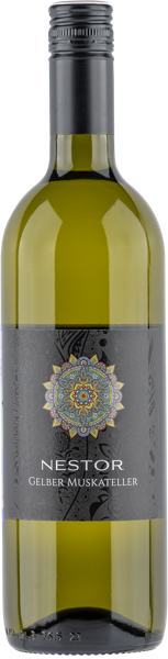 Изображение Вино белое сухое стиль №5 Гельбер Мускателлер Бургенланд Нестор 2023 Нестор с/б, 0,75 л