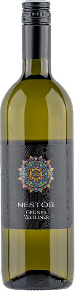 Изображение Вино белое сухое стиль №2 Грюнер Вельтлинер Бургенланд Нестор 2023 Нестор с/б, 0,75 л