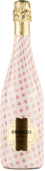 Изображение Вино игристое розовое брют Бринкос Винья Галисия с/б, 0,75 л