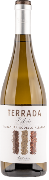 Изображение Вино белое сухое стиль №4 Трейшадура купаж Рибейра Террада 2023 Винья Галисия с/б, 0,75 л