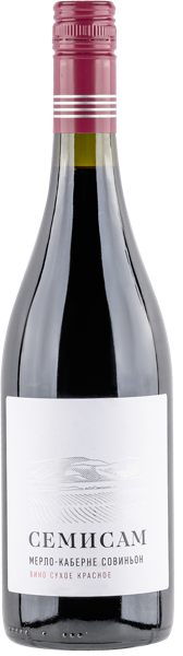 Изображение Вино красное сухое стиль №3 Каберне Совиньон купаж ЗГУ семисам Шумринка с/б, 0,75 л