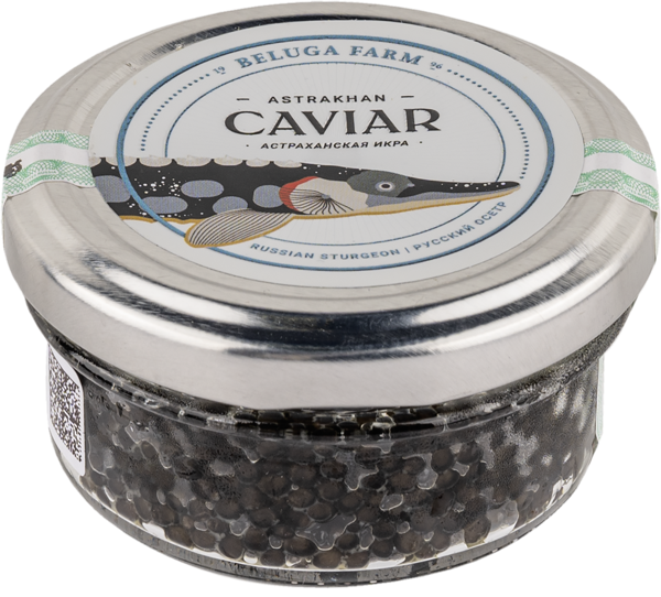 Изображение Икра зернистая Белуга Фарм осетра АРК Белуга с/б, 50 г