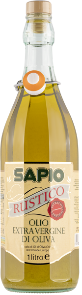 Изображение Масло оливковое 0,4% Сапио из Кампании e.v. рустико нефильтрован КОИ Срл с/б, 1 л