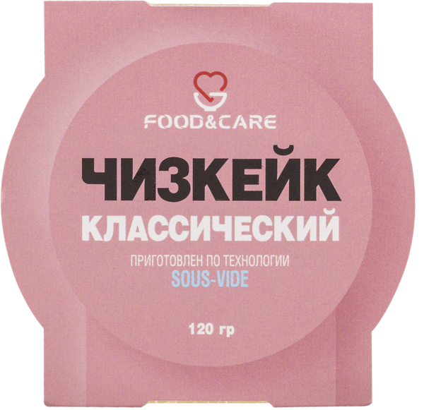 Изображение Чизкейк Фуд энд Кеа классический Польза п/б, 120 г