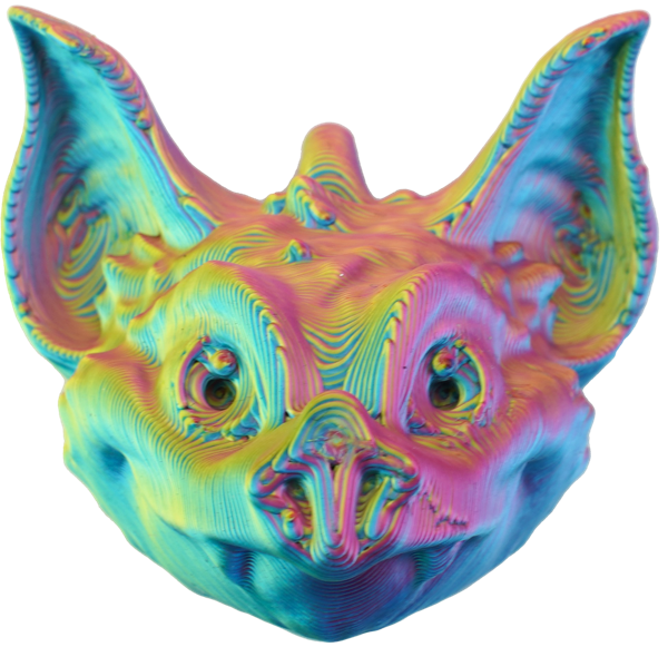 Изображение Брелок для ключей Фанберри тойз голова летучей мыши Фанберри Тойз ООО к/у, 1 шт