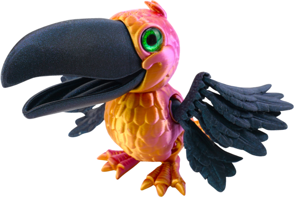 Изображение Фигурка антистресс Фанберри тойз тукан роко Фанберри Тойз ООО к/у, 1 шт