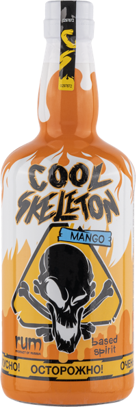 Изображение Напиток спиртной ромовый 37,5% Кул Скелетон манго Ладога с/б, 0,7 л