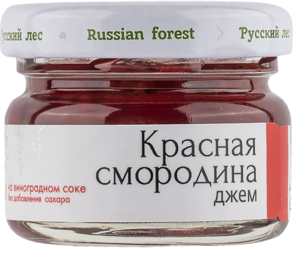 Изображение Джем без сахара Русский лес красная смородина Русский лес с/б, 25 г