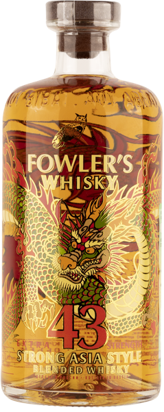 Изображение Виски купажированный Фоулерс Стронг Азия Стайл 5 лет Ладога с/б, 0,7 л