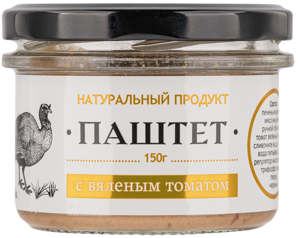 Изображение Паштет из печени индейки Деликатесофф вяленые томаты КД с/б, 150 г