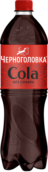 Изображение Напиток газ Черноголовка кола без сахара Аквалайф п/б, 1 л