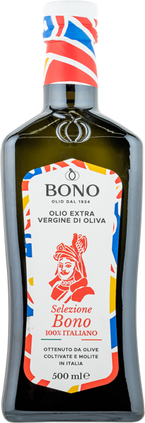 Изображение Масло 0,5% оливковое Боно из Сицилии Итальянское e.v. Бонолио СРЛ с/б, 500 мл