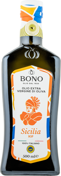 Изображение Масло 0,5% оливковое Боно из Сицилии Сицилия pgi e.v. Бонолио СРЛ с/б, 500 мл