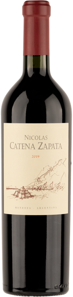 Изображение Вино красное сухое стиль №3 Каберне Сов купаж Долина Уко Николас Катена Запата Эсмеральда С. А. с/б,