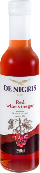Изображение Уксус винный Де Нигрис красный Де Нигрис с/б, 250 мл