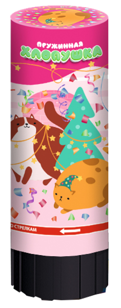 Изображение Хлопушка 11см пружинная Патимания чудеса Йонгканг Чаошуай Артс , 1 шт