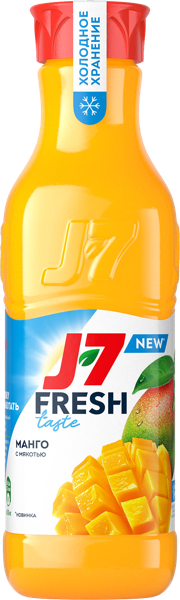 Изображение Сок охлажденный Дж7 манго ВБД п/б, 850 мл