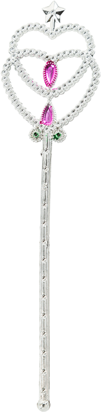 Изображение Палочка 5,5*20см карнавальная Мэджик Тайм двойное сердечко Феникс-Презент , 1 шт