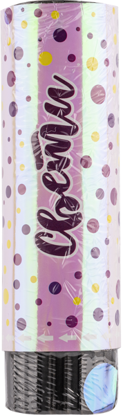 Изображение Хлопушка 15см пружинная Мэджик Тайм разноцветные конфетти Феникс-Презент , 1 шт