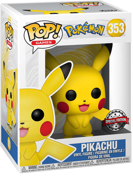 Изображение Фигурка 353 3+ Фанко поп геймс пикачу Фанко п/у, 1 шт