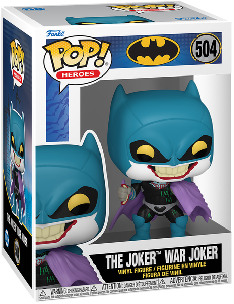 Изображение Фигурка 504 3+ Фанко поп комиксы джокер Фанко п/у, 1 шт