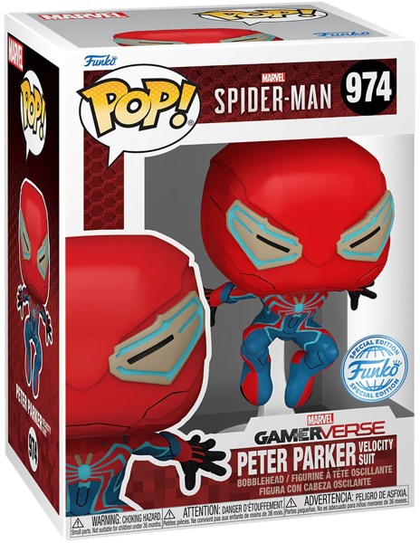 Изображение Фигурка 974 подвижная 3+ Фанко поп комиксы питер паркер Фанко п/у, 1 шт