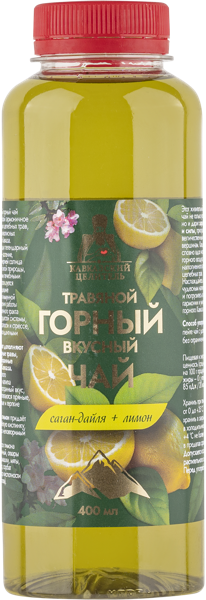 Изображение Напиток Чай травяной негаз Кавказский целитель Саган-дайля лимон Тамбусан п/б, 0,4 л