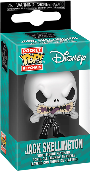 Изображение Брелок для ключей 3+ Фанко поп мультфильмы джек скеллингтон Фанко к/у, 1 шт