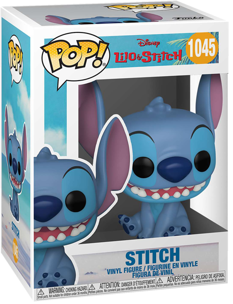 Изображение Фигурка 1045 3+ Фанко поп мультфильмы стич улыбающийся Фанко к/у, 1 шт