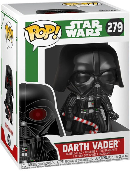 Изображение Фигурка 279 подвижная 3+ Фанко поп кино дарт вейдер праздничный Фанко п/у, 1 шт