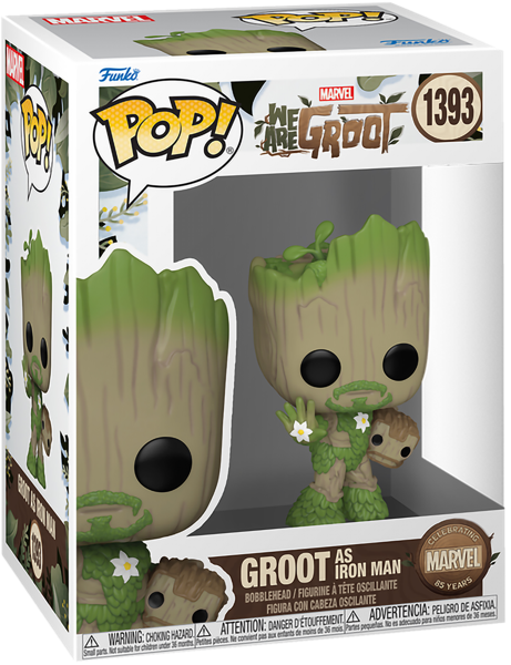 Изображение Фигурка 1393 подвижная 3+ Фанко поп комиксы грут железный человек Фанко к/у, 1 шт