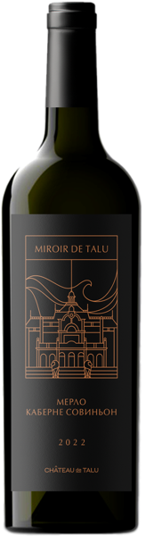Изображение Вино красное сухое стиль №3 Мерло Каберне Совиньон ЗГУ Мируар де Талю Шато де Талю с/б, 0,75 л
