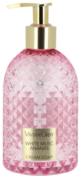 Изображение Мыло-крем жидкое для рук Вивиан грей белый мускус и ананас Ньюкос п/у, 300 мл