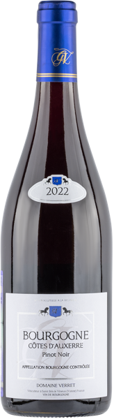 Изображение Вино красное сухое стиль №2 Пино Нуар Бургундия Кот д Оксер 2022 Домен Верре с/б, 0,75 л
