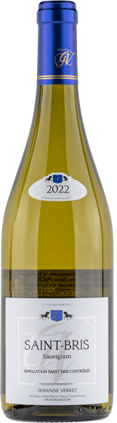 Изображение Вино белое сухое стиль №2 Совиньон Блан Бургундия сен-бри 2022 Домен Верре с/б, 0,75 л