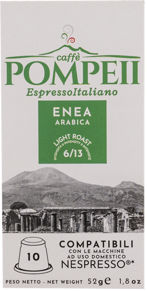 Изображение Кофе в капсулах 10 шт Каффе Помпеи 90% арабика 10% робуста Л энд Г СРЛ кор, 55 г