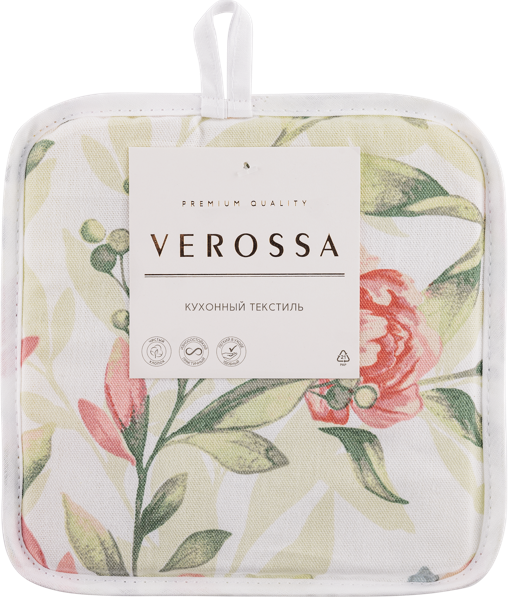 Изображение Прихватка 20см для горячего Веросса весна кремовая Нордтекс , 1 шт