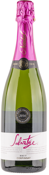 Изображение Вино игристое белое брют Сальватхе 2016 Корпинат Надаль с/б, 0,75 л