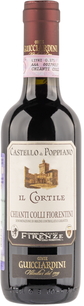 Изображение Вино красное сухое стиль №5 Сандж купаж Кьянти Колли Поппиано Иль Кортиле 2021 Конте Гучиардини с/б,