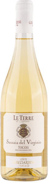 Изображение Вино белое сухое стиль №5 Треббьяно Мальвазия Тоскана Попиано Сассайя Вирджинио Конте Гучиардини с/б