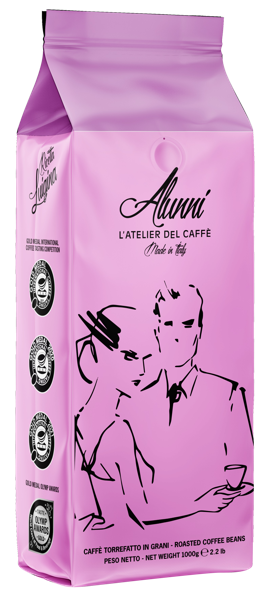 Изображение Кофе в зернах Алунни Луиджина 90% арабика Дакате Срл м/у, 1 КГ