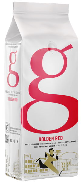 Изображение Кофе в зернах Голден Бразилия Ред 70% робуста Дакате Срл м/у, 1 КГ
