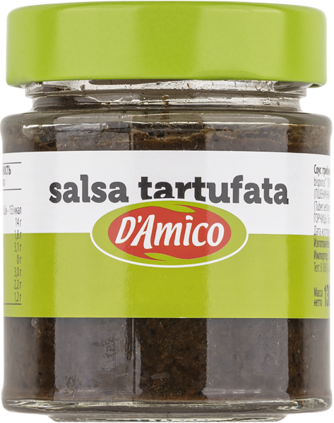 Изображение Соус из шампиньонов Д Амико из Солерно с летним трюфелем Д энд Д Италия с/б, 130 г