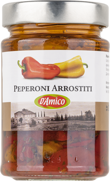 Изображение Перец обжаренный на углях Д Амико из Солерно по-сицилийски Д энд Д Италия с/б, 285 г