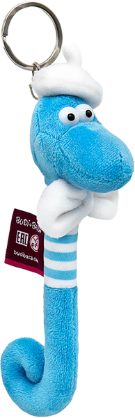 Изображение Брелок для ключей Будибаса символ года змей ру МПП ООО , 1 шт