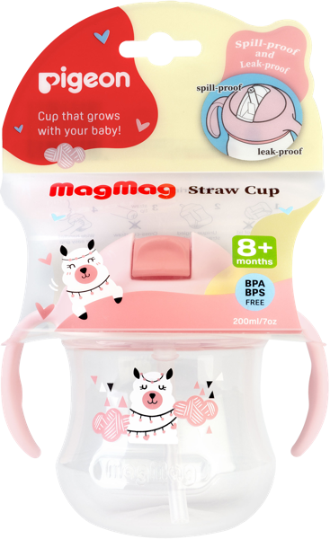 Изображение Поильник 200мл пластик Пиджен магмаг альпака Пиджен к/у, 1 шт