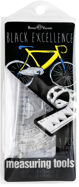 Изображение Набор гибкий Бруно Висконти байк 4 линейки Джи Си Эф Индастри м/у, 1 упак