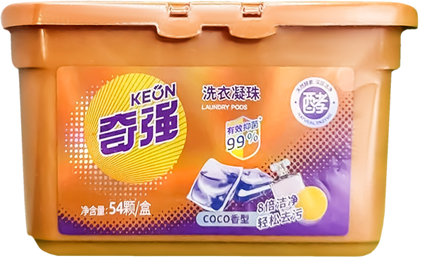 Изображение Капсулы для стирки Кеон универсальные парфюмиров Шанкси п/у, 54 шт
