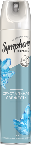 Изображение Освежитель воздуха Симфони премиум хрустальная свежесть Арнест АО ж/б, 300 мл